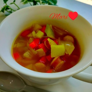 クミン香る✧食べる根菜スープ
